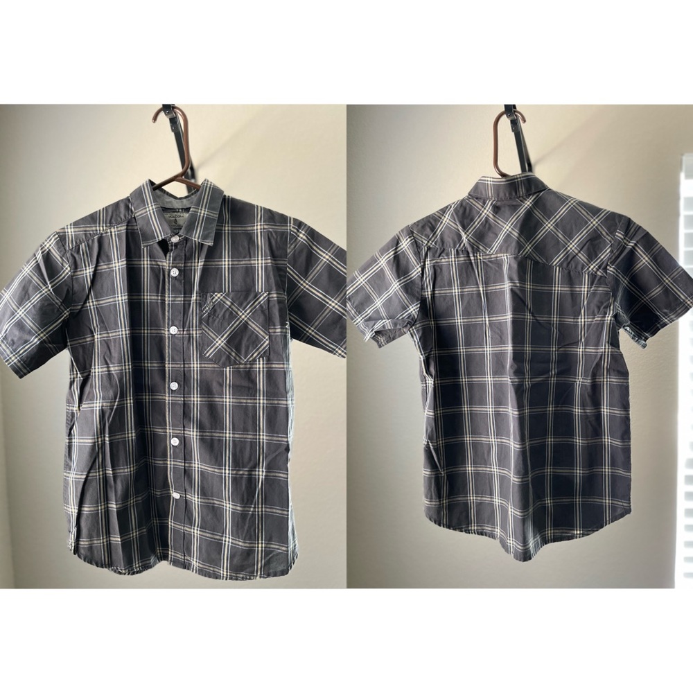 Boots button down shirt